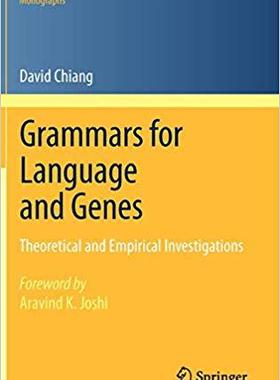 【预订】Grammars for Language and Genes 9783642204432