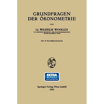 预订 Grundfragen der Ökonometrie: 9783662236239