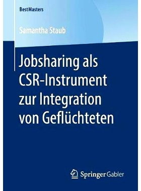 预订 Jobsharing als CSR-Instrument zur Integration von Geflüchteten: 9783658211271