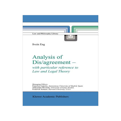 预订 Analysis of Dis/agreement - with particular reference to Law and Legal Theory