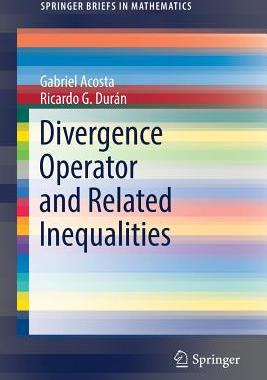 预订 Divergence Operator and Related Inequalities