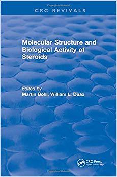 【预售】Molecular Structure and Biological Activity of Steroids