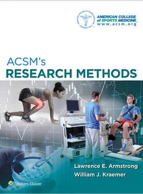 【预订】ACSM’s Research Methods