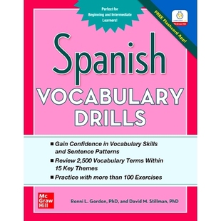 预订 Spanish Vocabulary Drills 西班牙语词汇*练: 9780071805001