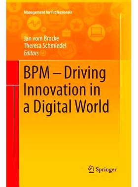 预订 BPM - Driving Innovation in a Digital World: 9783319385303