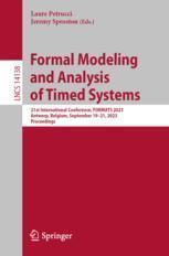 [预订]Formal Modeling and Analysis of Timed Systems 9783031426254