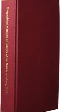 【预订】Biographical Memoirs of Fellows of the British Academy, XVI
