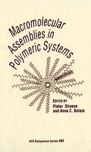 [预订]Macromolecular Assemblies in Polymer Systems 9780841224278