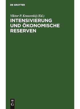预订 Intensivierung und ökonomische Reserven: 9783112477571