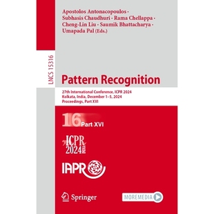 27th Proceedings Kolkata Pattern Recognition India Conference International 1–5 预订 ICPR December 2024