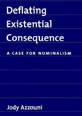 【预订】Deflating Existential Consequence
