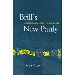 New 預(yù)訂 Volume Pauly Antiquity Cat Brill’s Cyp