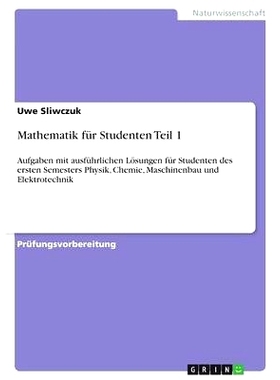 预订 Mathematik Fur Studenten Teil 1: 9783668259621