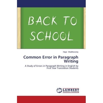 预订 Common Error in Paragraph Writing: 9783659577628