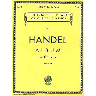 预订 Album (22 Favorite Pieces): Schirmer Library of Classics Volume 43 Piano Solo: 9780793505838