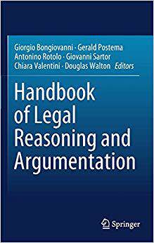 【预售】Handbook of Legal Reasoning and Argumentation