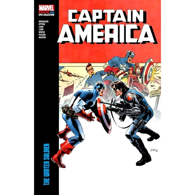 现货 美国队长 代史诗系列 冬日战士 漫威漫画冬兵 英文原版 Captain America Modern Era Epic Collection: The Winter Soldier