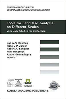 【预订】Tools for Land Use Analysis on Different Scales