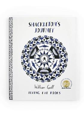 现货 英文原版 《极地重生》沙克尔顿南极史诗之旅 William Grill插画绘本 精装 Shackleton's Journey