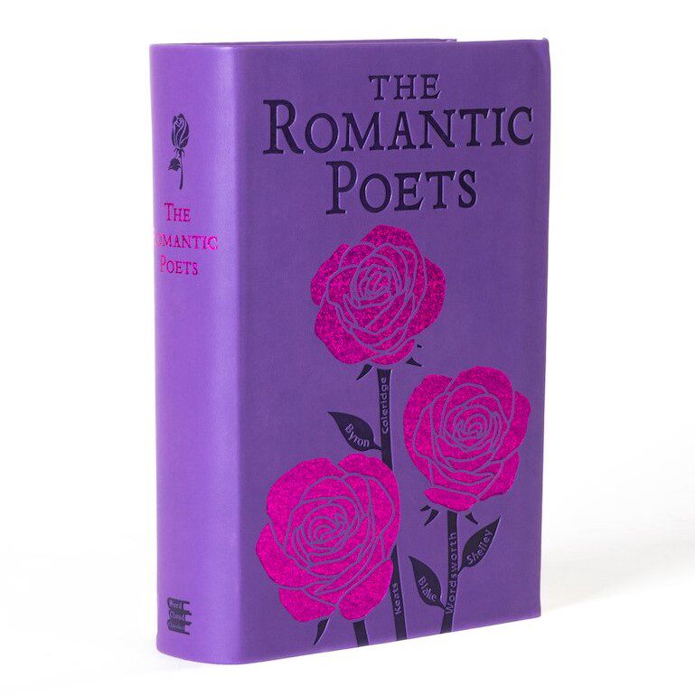 word cloud系列 浪漫主义诗歌 软精装 皮质封面 拜伦 雪莱 济慈the