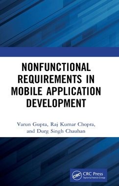 【预订】Nonfunctional Requirements in Mobile Application Development