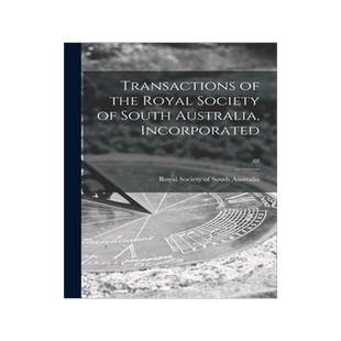 [预订]Transactions of the Royal Society of South Australia, Incorporated; 68 9781015118904