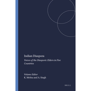 预订 Indian Diaspora: Voices of the Diasporic Elders in Five Countries 印度侨民：社会文化和宗教的世界:卷24: 978908790405