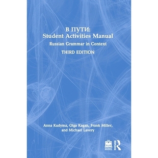 预订 V Puti: Student Activities Manual: Russian Grammar in Context: 9781032571539