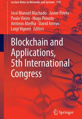 [预订]Blockchain and Applications, 5th International Congress 9783031451546