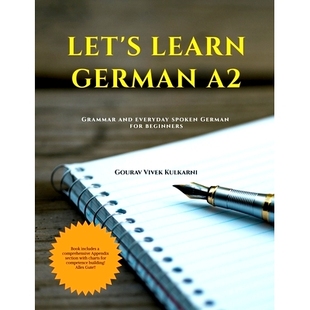 预订 Let’s Learn German A2: Grammar and everyday spoken German for beginners: 9798885692908