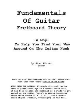 预订 Fundamentals of guitar fretboard theory: 9781497583009