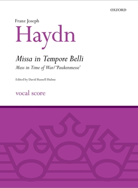 预订 Missa in Tempore Belli (Mass in Time of War/Paukenmesse) 時和戰爭的弥撒（海頓鐸鈸弥撒）: 9780193367920