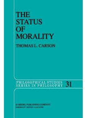 预订 The Status of Morality: 9789400963085