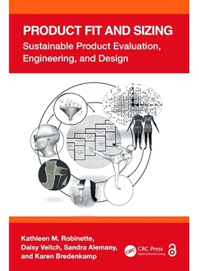 预订 Product Fit and Sizing: Sustainable Product Evaluation, Engineering, and Design 产品适合度与尺寸：可持续产品评估、