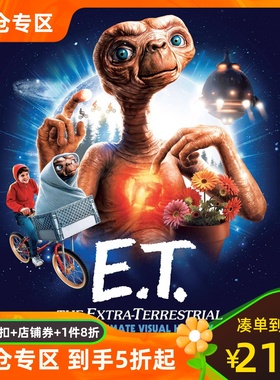 ET外星人 终极视觉史 图解指南 斯皮尔伯格 经典科幻电影 英文原版 E.T. the Extra-Terrestrial: The Ultimate Visual History