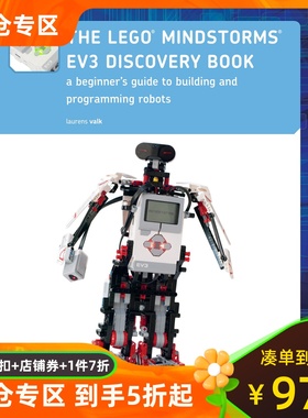 英文原版 乐高机器人EV3探索书：机器人搭建和编程初学指南 The Lego Mindstorms Ev3 Discovery Book