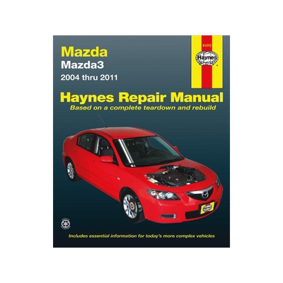 [预订]Haynes Mazda3 Automotive Repair Manual: Models Covered: Mazda3 - 2004 Through 2011 9781563929151