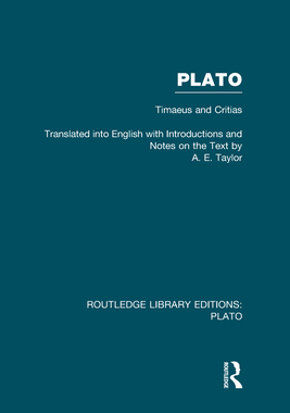 预订 Plato: Timaeus and Critias (RLE: Plato)