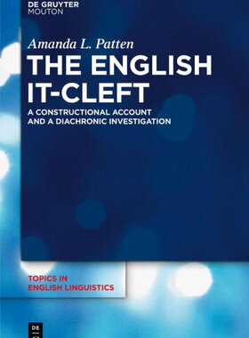 【预订】The English it-Cleft 9783110277807