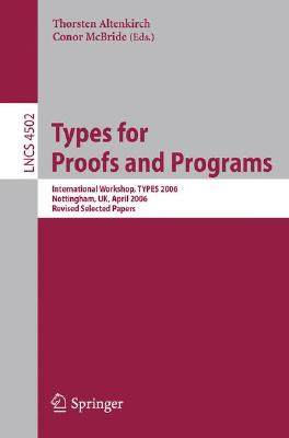 【预订】Types for Proofs and Programs