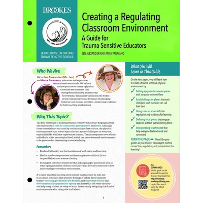 A Guide for Trauma-Sensitive Educators