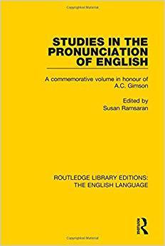 【预售】Studies in the Pronunciation of English