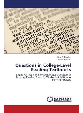 预订 Questions in College-Level Reading Textbooks: 9783659530449