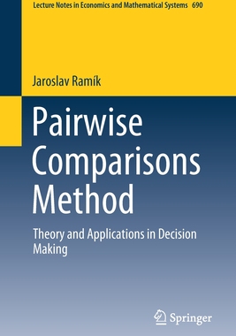 【预订】Pairwise Comparisons Method