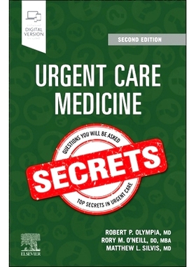 电子书 Urgent Care Medicine Secrets: 9780443109010
