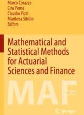 [预订]Mathematical and Statistical Methods for Actuarial Sciences and Finance: Maf 2022 9783030996406