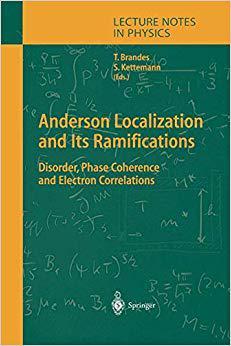 【预订】Anderson Localization and Its Ramifications 9783642073984