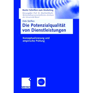von Dienstleistungen Prüfung Die 9783834903143 empirische Potenzialqualität und 预订 Konzeptualisierung