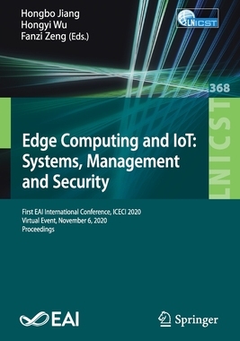 【预订】Edge Computing and IoT: Systems, Management and Security