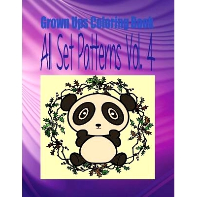 预订 Grown Ups Coloring Book All Set Patterns Vol. 4 Mandalas: 9781534742734